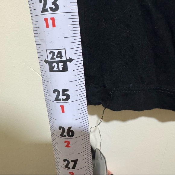 Women’s Newport News 90s Goth Witchy Black Short Sleeve Flowy Sleeves Size XL - Picture 15 of 15